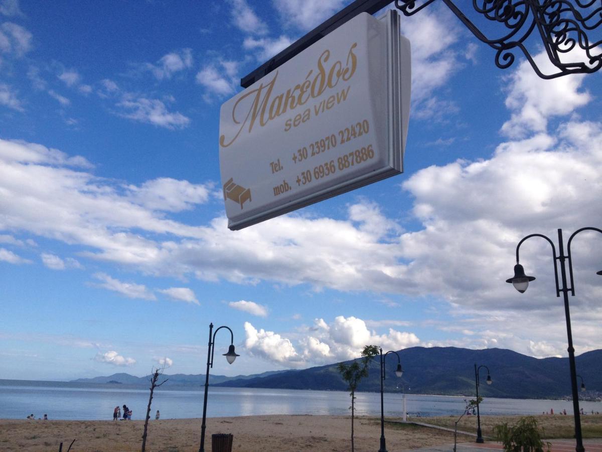 Makedos Sea View Daire Vrasná Dış mekan fotoğraf